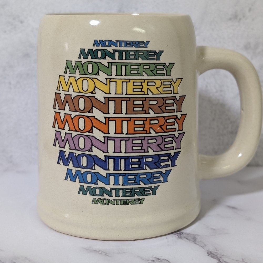 Vintage Monterey Stoneware Mug